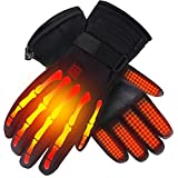 Heated Gloves with Rechargeable Battery for Men Women for Arthritis Hands,7.4V,XL