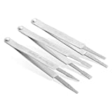 Akozon Terminal Cleaning Tool, 3PCS Metal Terminal Cleaner Set Auto Repairing Hardware Tool for Small Electrical Spade Pin Connector