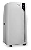 De'Longhi 14000 BTU Portable Air Conditioner, Dehumidifier & Fan + Cool Surround Remote w/Built-in Temperature Control Sensor & Quiet Mode, 700 sq ft, XLarge Room, Pinguino 8600 BTU (DOE), Black