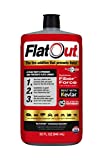 FlatOut Multi-Purpose Tire Sealant - Prevents and Repairs Flat Tires, Seals Leaks, Contains Kevlar, 32-Ounce Bottle, 1-Pack