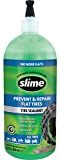 Slime 10009 Flat Tire Puncture Repair Sealant, Prevent and Repair, All Off-Highway Tubeless Tires, Non-Toxic, eco-Friendly, 32 oz Bottle