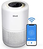 LEVOIT Air Purifiers for Home Large Room, Smart WiFi Alexa Control, H13 True HEPA Filter for Allergies, Pets, Somke, Dust, Pollen, Ozone Free, 24dB Quiet Cleaner for Bedroom, Core 200S, White
