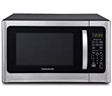 Farberware Professional FMO12AHTBKE 1.2 Cu. Ft. 1100-Watt Microwave Oven With Smart Sensor Cooking and LED Lighting, Brushed Stainless Steel