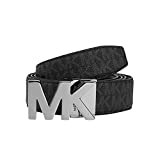 Michael Kors Men's 36H9MBLY4V Box Jet Set 4 In 1 Signature Leather Gift Set Belt (Black)