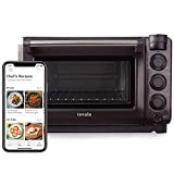 Tovala Gen 2 Smart Steam Large Countertop WiFi Oven | 5 Mode Programmable Oven and Smartphone Controlled | Toast, Steam, Bake, Broil and Reheat | Black & Stainless Steel Convection and Toaster Oven