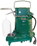 Zoeller M53 Mighty-mate Submersible Sump Pump, 1/3 Hp