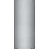 Frigidaire FFFU16F2VV 28' Upright Freezer with 15.5 cu. ft. Capacity Power Outage Assurance EvenTemp Cooling System and Door Ajar Alarm in Stainless Steel