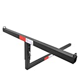 BETTER AUTOMOTIVE 2” Truck Bed Trailer Hitch Mount Extender 500 LBS Capacity Utility Adjustable Universal Pick Up Extension Rack for Kayak Canoe Ladder Lumber Pipes Cargo Carrier Accessories with Pins