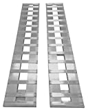 GENY GH-R168 Aluminum Ramps Truck Trailer car ramps 1- Set, Two ramps = 8,000lb Capacity 15' Wide x 14' Long (168')