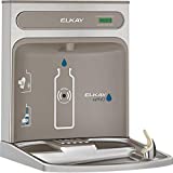 Elkay EZWSRK Bottle Filling Station, 18.81 x 17.88 x 3.56 inches, Stainless Steel
